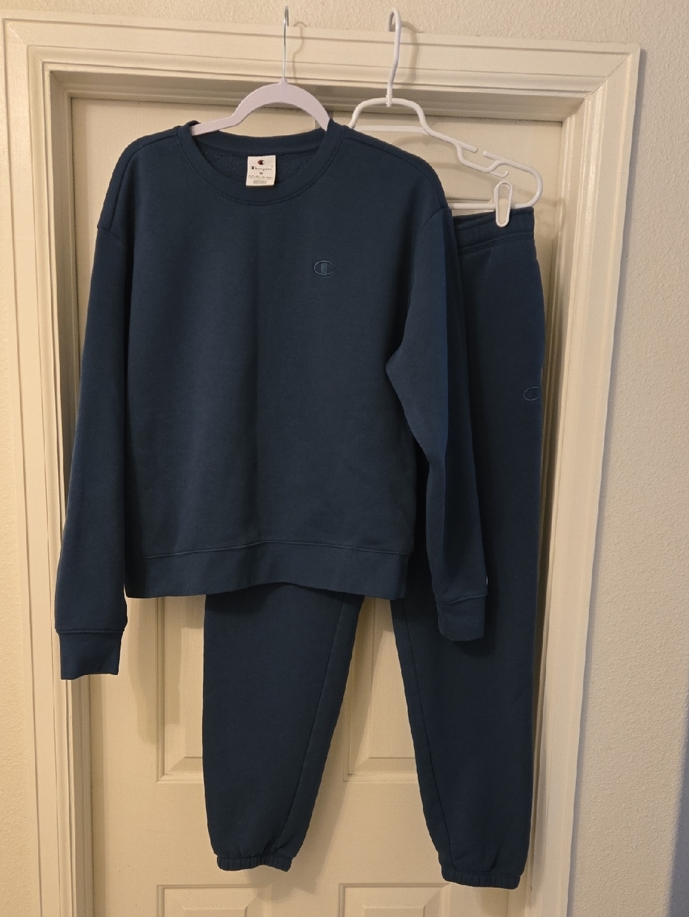 Champion Women's Teal Sweat Suit